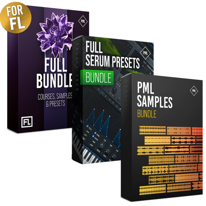 FL Full Bundle by PML V1.0 + Serum Preset Bundle - Collections Vol.1 & Vol.2 + PML Samples Bundle Bundle Edition 1.4