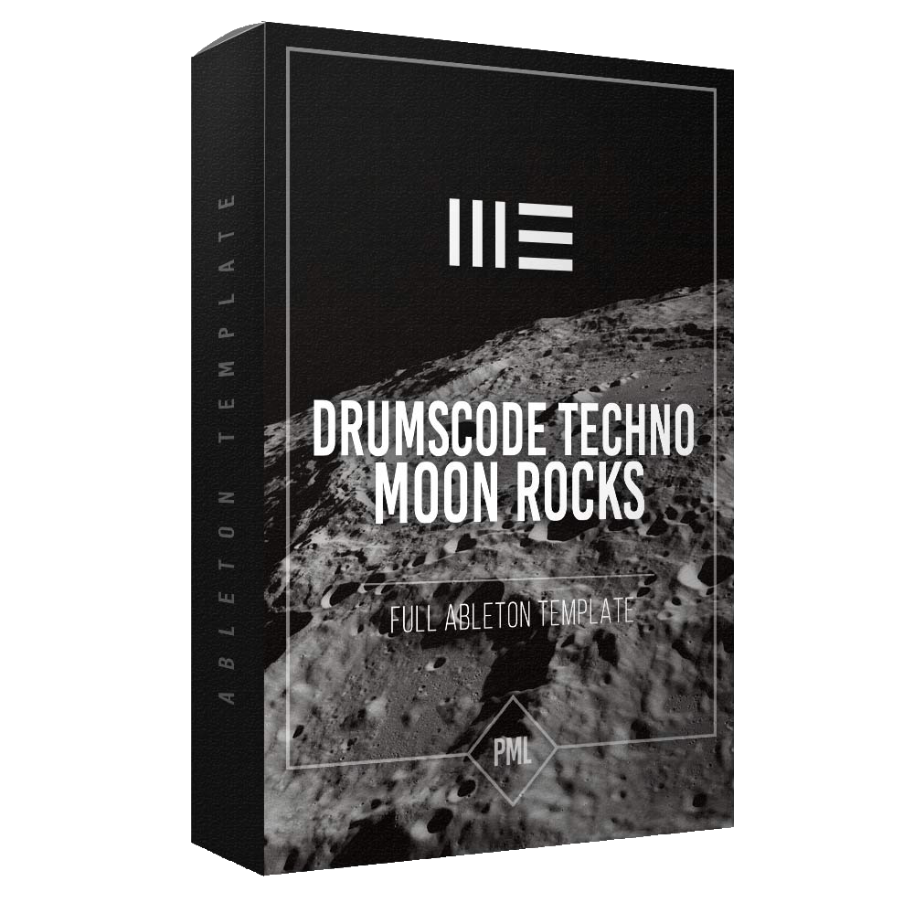 Techno - Moon Rocks - Ableton Template Product Box