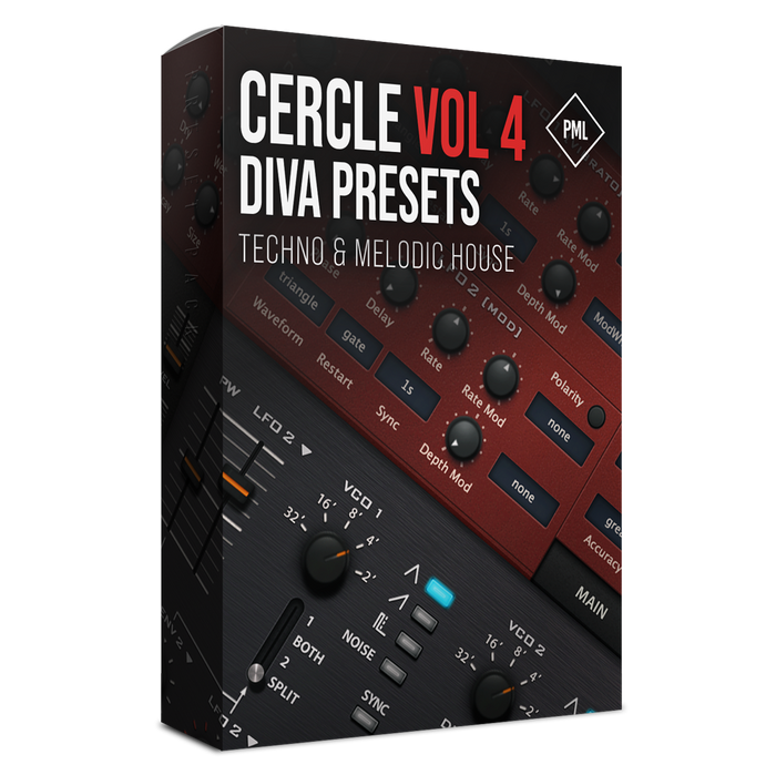 Cercle Sounds Vol 4 - Diva Preset Pack for Techno and Melodic House