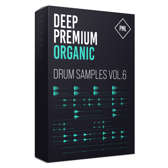 Deep Premium Vol.6 - Drum Sample Pack Product Box