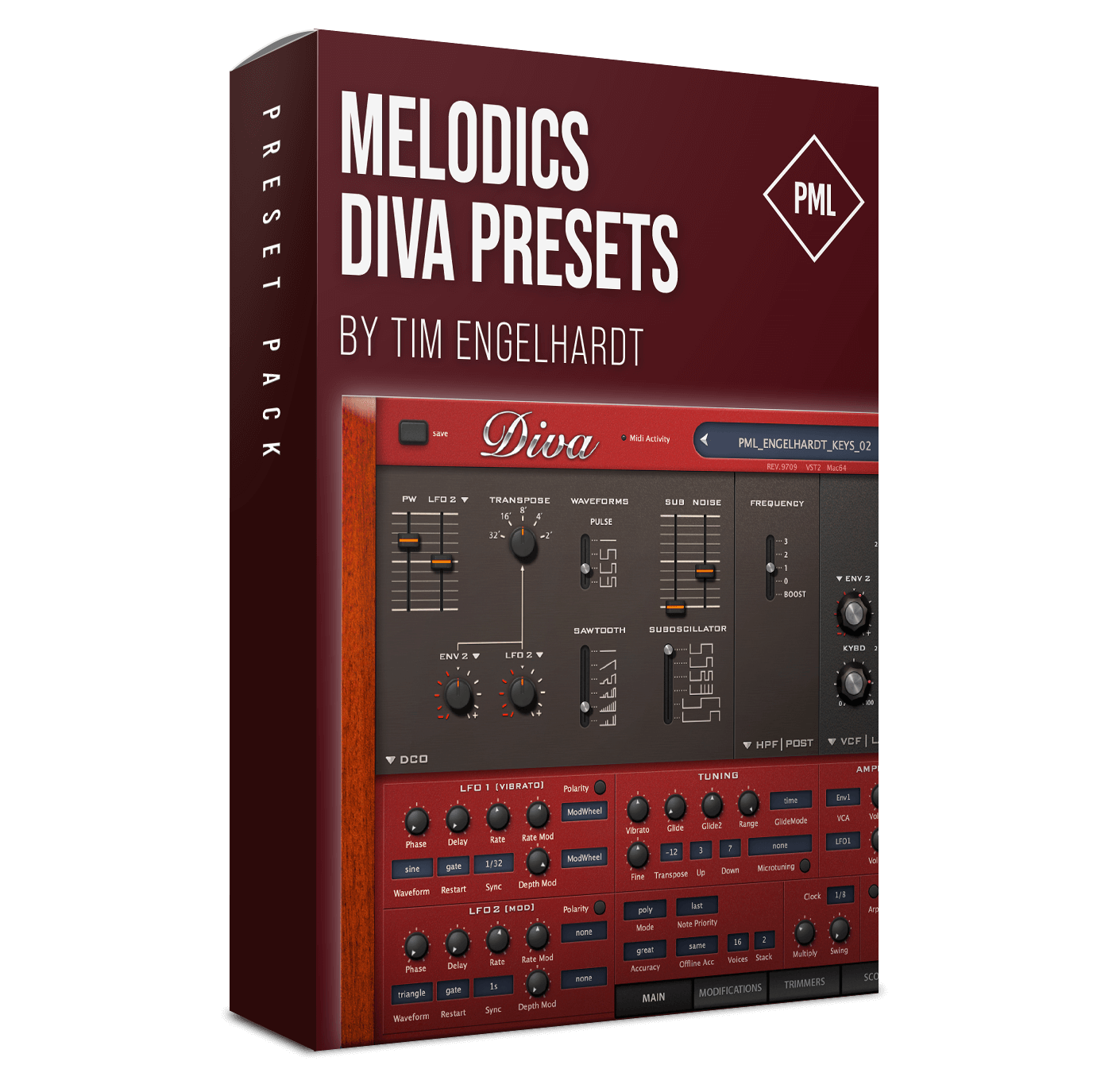 Diva Preset Pack - Melodics by Tim Engelhardt