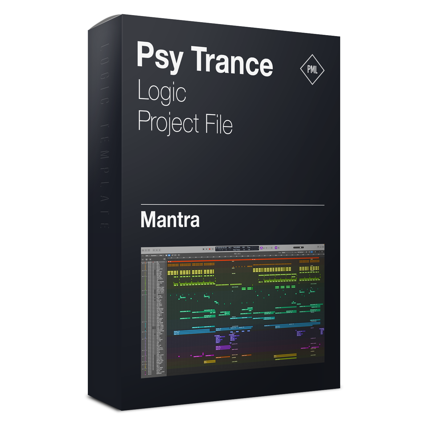 Mantra - Psy Trance Logic Pro X & Serum Template