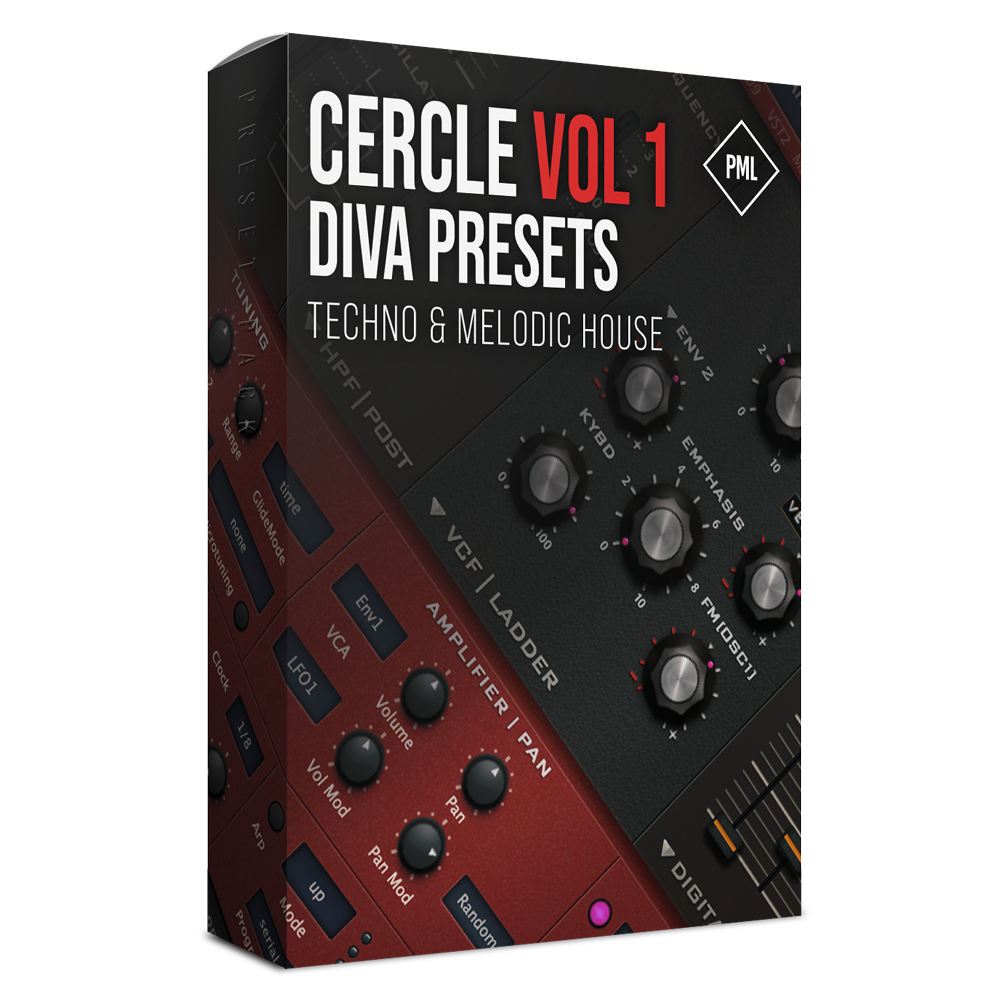 Cercle Sounds - Diva Preset Pack for Melodic House + Techno