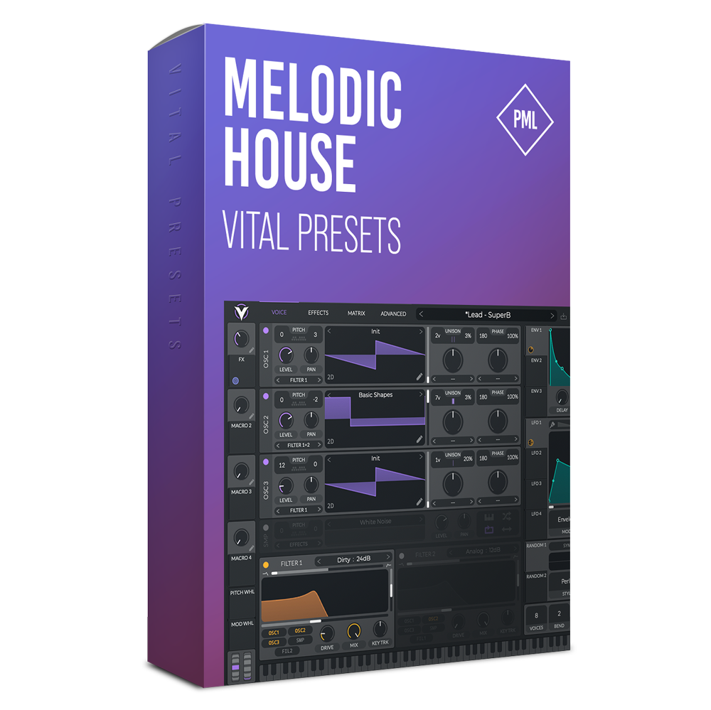 Vital Preset Pack - Melodic House by Furcloud